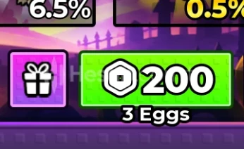 Steal An Egg Halloween Egg x3 Gamepass Gift