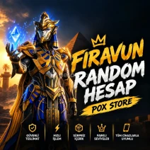 ⭐Firavun Random Hesap ⭐ Pox Store