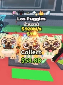 STEAL A BRAİNROT LOS PUGGİES 920MS RARE TRAİT