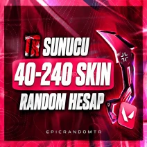 %100 TR⭐ 40-240 SKİN RANDOM HESAP⭐