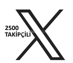 2.500  TAKİPÇİLİ X HESAP YENİ TARİHLİ