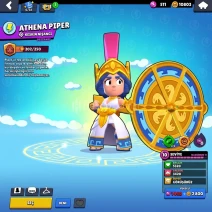 16.4K KUPA ATHENA PIPER BRAWL STARS HESABI