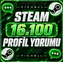 İstediğiniz Yorum-16.100x STEAM PROFİL YORUMU