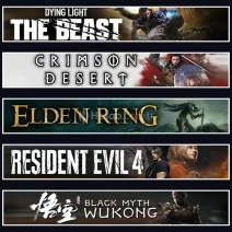 Beast +Crimson +Elden +Evil 4 +Wukong