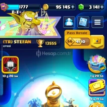 3 yıllık emek CLASH ROYALE hesabı