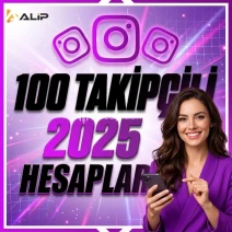 (+10000 İŞLEM) 2025 │ 100+Takipçili İnstagram│(SÜPER)