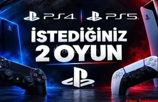 ⭐İSTEDİĞİNİZ 2 OYUN PS4+PS5 +GARANTİ