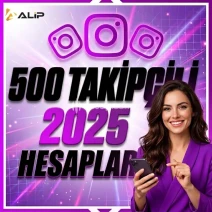 (+10000 İŞLEM) 2025 │ 500 +Takipçili İnstagram│(SÜPER)