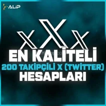 (+10000 İŞLEM)SÜPER 200 Takipçili X(TWİTTER)