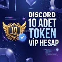 🔥 [STOK 10 ADET DC Token Hesap Paketi |