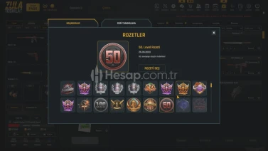 RS-S1 SINIRSIZLI 4 ŞAMPİYON ROZETLİ HESAP