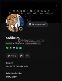 Discord 24 Ay Boost + Zümrüt Hesap