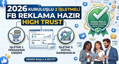 🔥2026 KURULUŞLU 2 İŞLETMELİ FB REKLAMA HAZIR 🔥
