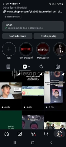 17.3K TAKİPÇİLİ İNSTAGRAM HESABI