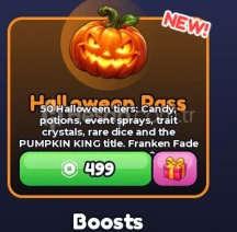 Roll a Barber RNG Halloween Pass