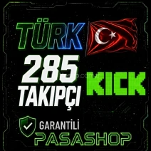 ⭐(GARANTİLİ) KİCK 285 TAKİPÇİ 7-24 OTOMATİK⭐