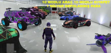 ⭐10 MODLU ARAÇ 10 MODLU KIYFT 1 MR 999 LVL BOOST