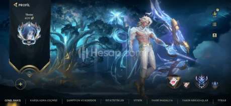 34 LVL Elmas 3 Elo ~ Özel Elf Kostümlü WR Hesabı