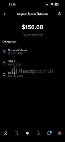 Ödemesi Açık Hesabım Satılıktır