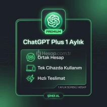 🚀ChatGPT Plus 1 Aylık Ortak Hesap | Garantili Teslimat