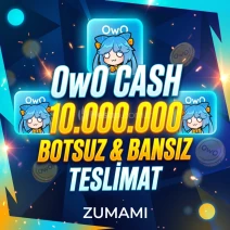 10.000.000 OwO Manuel Bansız + Botsuz Teslimat