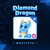 ⭐[ Adoptme 1x FR Diamond Dragon [ EN UCUZU ✨