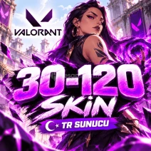💙 TR SUNUCU 30-120 SKİN VALORANT RANDOM💙