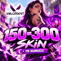 💙 TR SUNUCU 150-300 SKİN VALORANT RANDOM💙