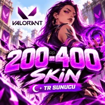 💙 TR SUNUCU 200-400 SKİN VALORANT RANDOM💙
