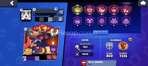 brawl stars asamali boost efsanevi