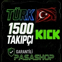 ⭐(GARANTİLİ) KİCK 1.500 TAKİPÇİ 7-24 OTOMATİK⭐