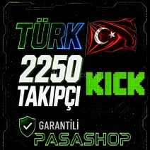 ⭐(GARANTİLİ) KİCK 2.250 TAKİPÇİ 7-24 OTOMATİK⭐