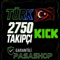 ⭐(GARANTİLİ) KİCK 2.750 TAKİPÇİ 7-24 OTOMATİK⭐