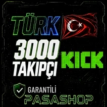 ⭐(GARANTİLİ) KİCK 3.000 TAKİPÇİ 7-24 OTOMATİK⭐