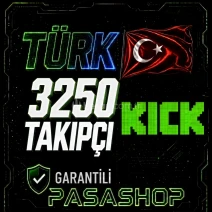 ⭐(GARANTİLİ) KİCK 3.250 TAKİPÇİ 7-24 OTOMATİK⭐