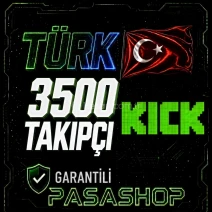 ⭐(GARANTİLİ) KİCK 3.500 TAKİPÇİ 7-24 OTOMATİK⭐