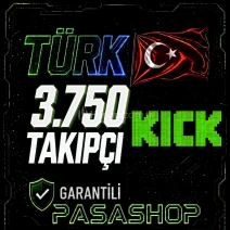 ⭐(GARANTİLİ) KİCK 3.750 TAKİPÇİ 7-24 OTOMATİK⭐