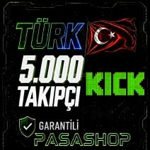 ⭐(GARANTİLİ) KİCK 5.000 TAKİPÇİ 7-24 OTOMATİK⭐