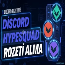 ⭐ Discord Tüm HypeSquad Rozetlerini Al