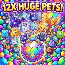 🔥 PET SIMULATOR 99 - 12X HUGE PET PAKETİ