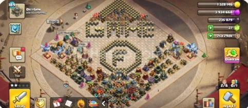 Clash of clans BB 17 HESAP DOU DOLU
