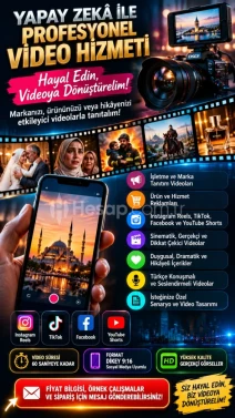 🚀 HAYAL EDİN VİDEOYA DÖNÜŞTÜRELİM