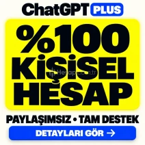 🚀GARANTİ ChatGPT SADECE CODEX 30 GÜN|%100 Kişisel