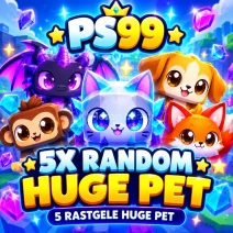 ✨ PS99 | 5x Random Huge Pet Paketi 🐾💎