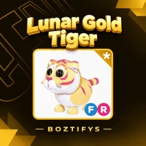 ⭐[ Adoptme 1x FR Lunar Gold Tiger [ EN UCUZU ✨