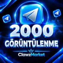 Telegram 2.000 Post Görüntülenme - Güvenli İşlem