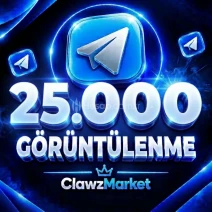 Telegram 25.000 Post Görüntülenme - Güvenli İşlem