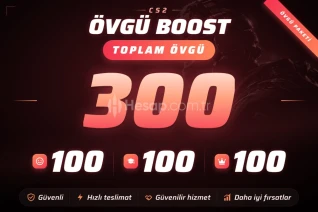 300 OYUN İÇİ ÖVGÜ TESLİM GÜVEN FAKTÖRÜ