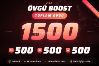 1500 OYUN İÇİ ÖVGÜ TESLİM GÜVEN FAKTÖRÜ