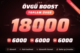 18000 OYUN İÇİ ÖVGÜ TESLİM GÜVEN FAKTÖRÜ